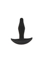 Tantus - Little Flirt Butt Plug - Black - Stag Shop