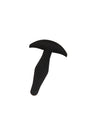 Tantus - Little Flirt Butt Plug - Black - Stag Shop