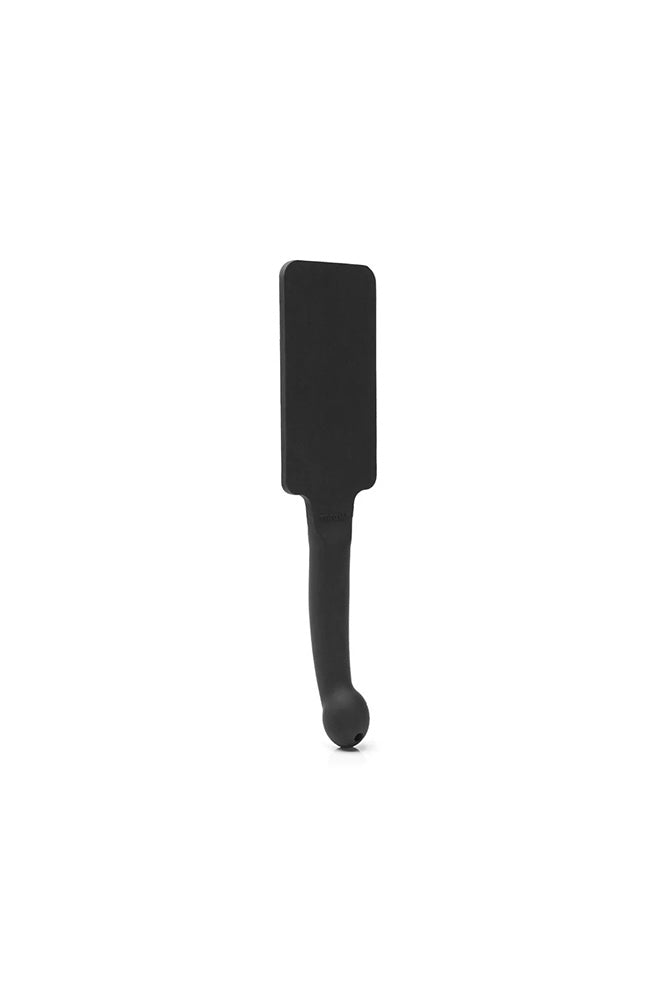 Tantus - Plunge 2-in-1 Paddle & Dildo Combo - Black - Stag Shop