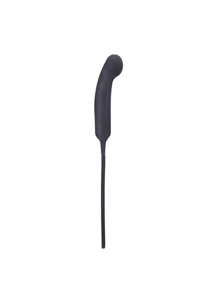 Tantus - Plunge 2-in-1 Paddle & Dildo Combo - Black - Stag Shop