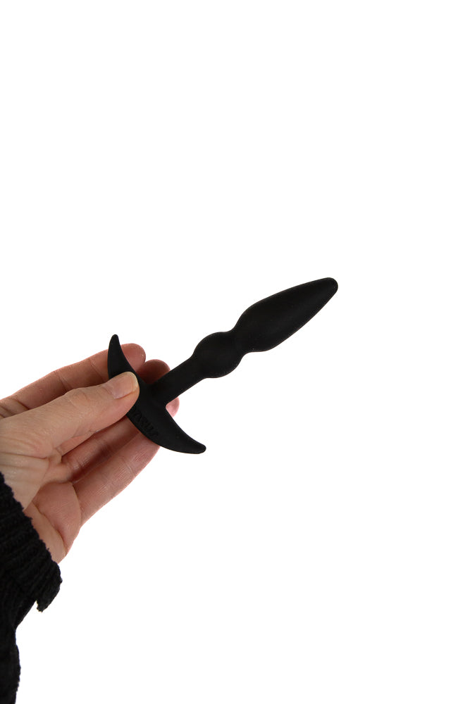Tantus - Perfect Butt Plug - Black - Stag Shop