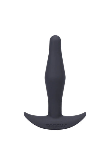 Tantus - Little Flirt Butt Plug - Black - Stag Shop