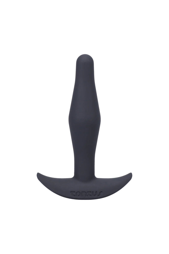 Tantus - Little Flirt Butt Plug - Black - Stag Shop