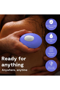 Thumbnail for We-Vibe - Temp Heating & Cooling Lay-On Vibrator - Lavender Blue - Stag Shop