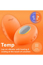 We-Vibe - Temp Heating & Cooling Lay-On Vibrator - Tangerine - Stag Shop