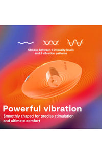 Thumbnail for We-Vibe - Temp Heating & Cooling Lay-On Vibrator - Tangerine - Stag Shop