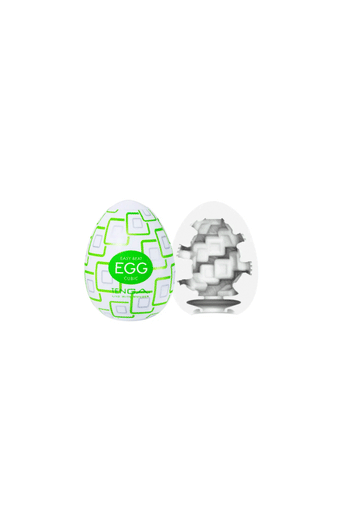 Tenga - Egg - Cubic Egg Masturbator - Stag Shop