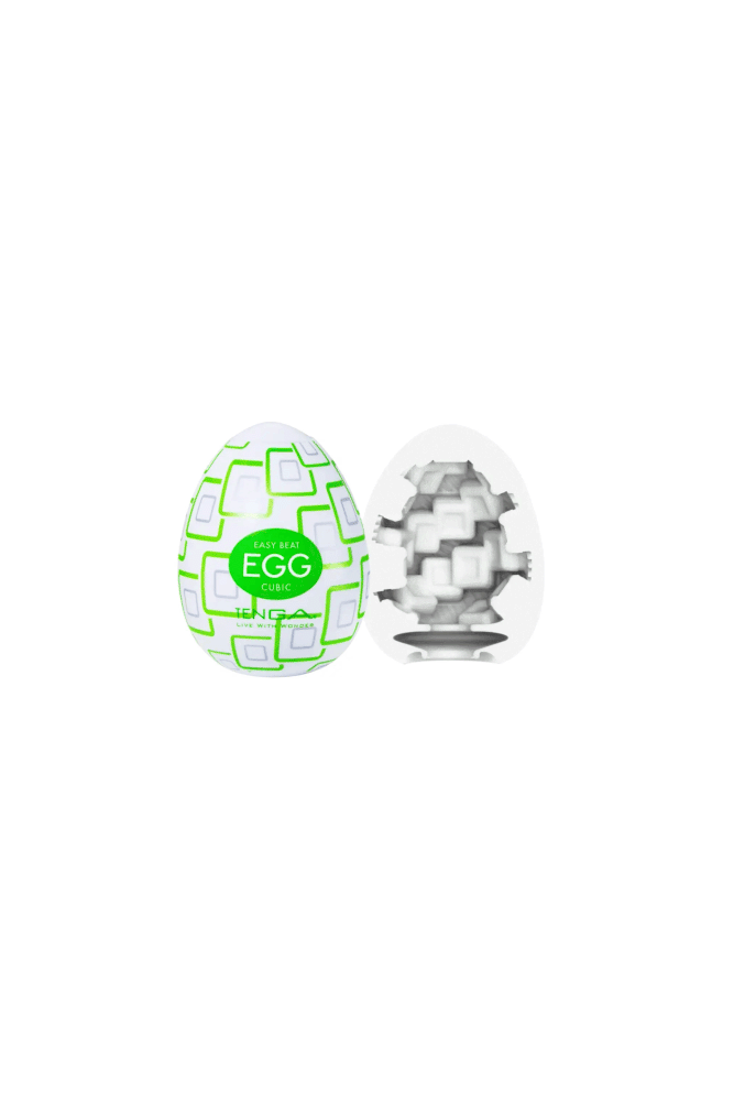 Tenga - Egg - Cubic Egg Masturbator - Stag Shop