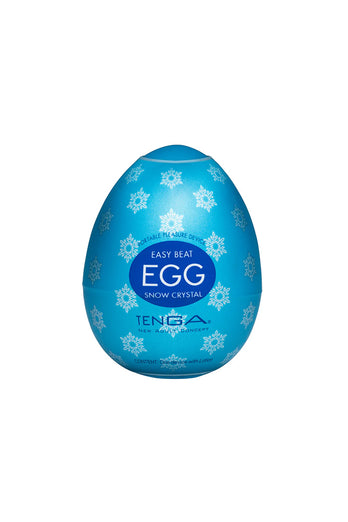 Tenga - Egg - Snow Crystal - Cooling Egg Masturbator - Stag Shop
