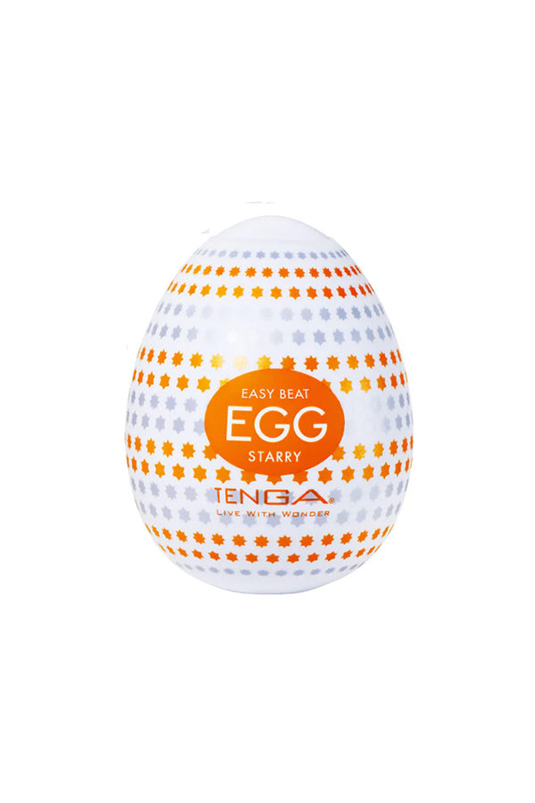 Tenga - Egg - Starry Egg Masturbator - Stag Shop