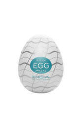 Tenga - Egg - Wavy II Textured Egg Masturbator - Stag Shop