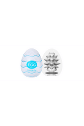 Tenga - Egg - Wavy Egg Masturbator - Stag Shop