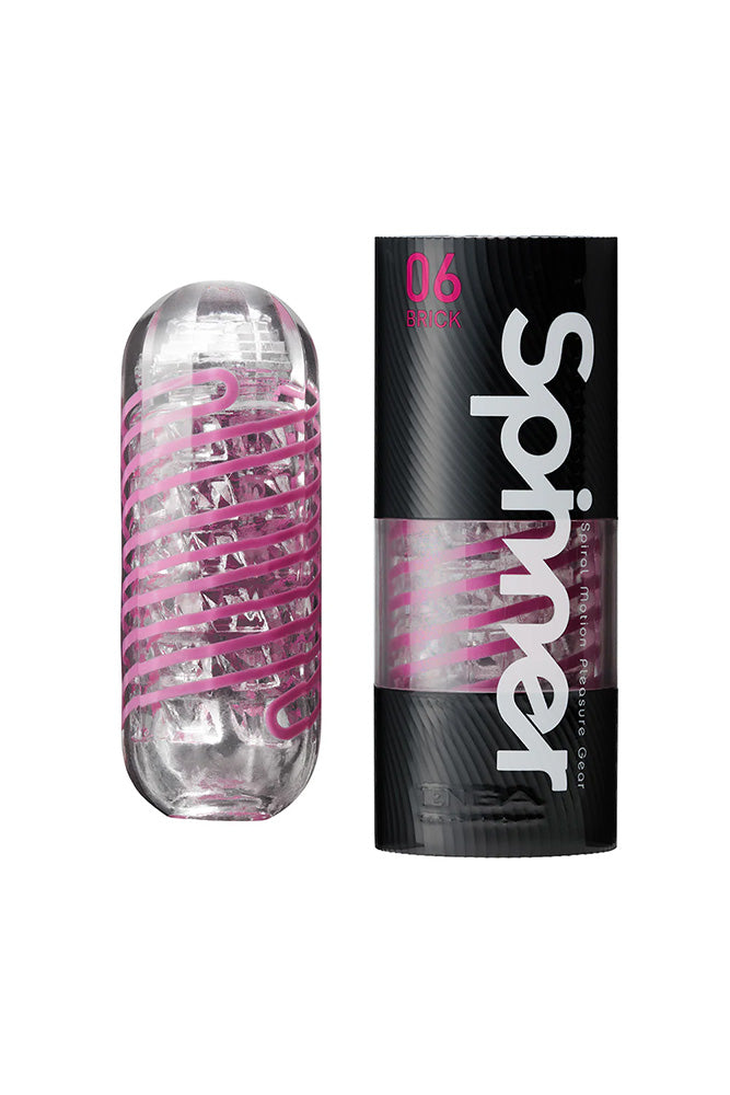 Tenga - Spinner - Brick Masturbator - Stag Shop