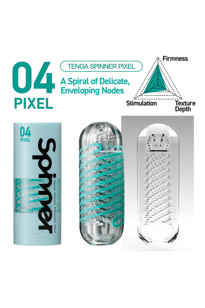 Tenga - Spinner - Pixel Masturbator - Stag Shop