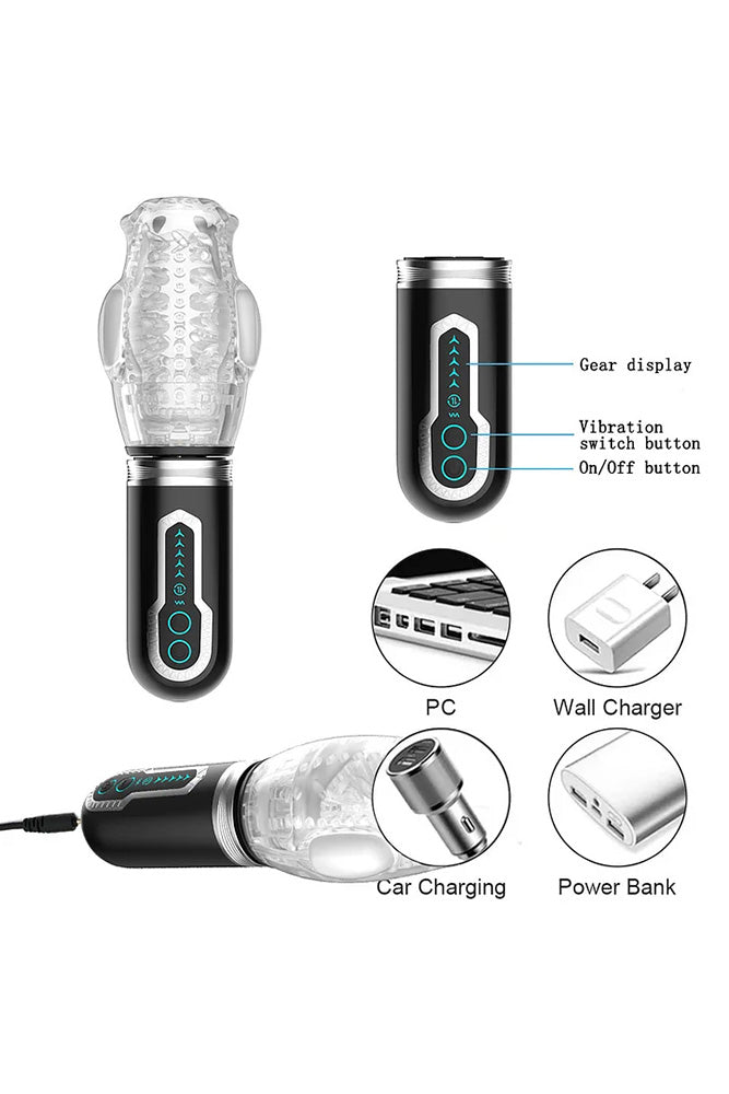The Male Rose 3 - Gawk Gawk | Thrusting & Rotating Male Stroker - Stag Shop