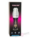 The Male Rose - Gawk Gawk Vibrating & Rotating Male Stroker - Black - Stag Shop