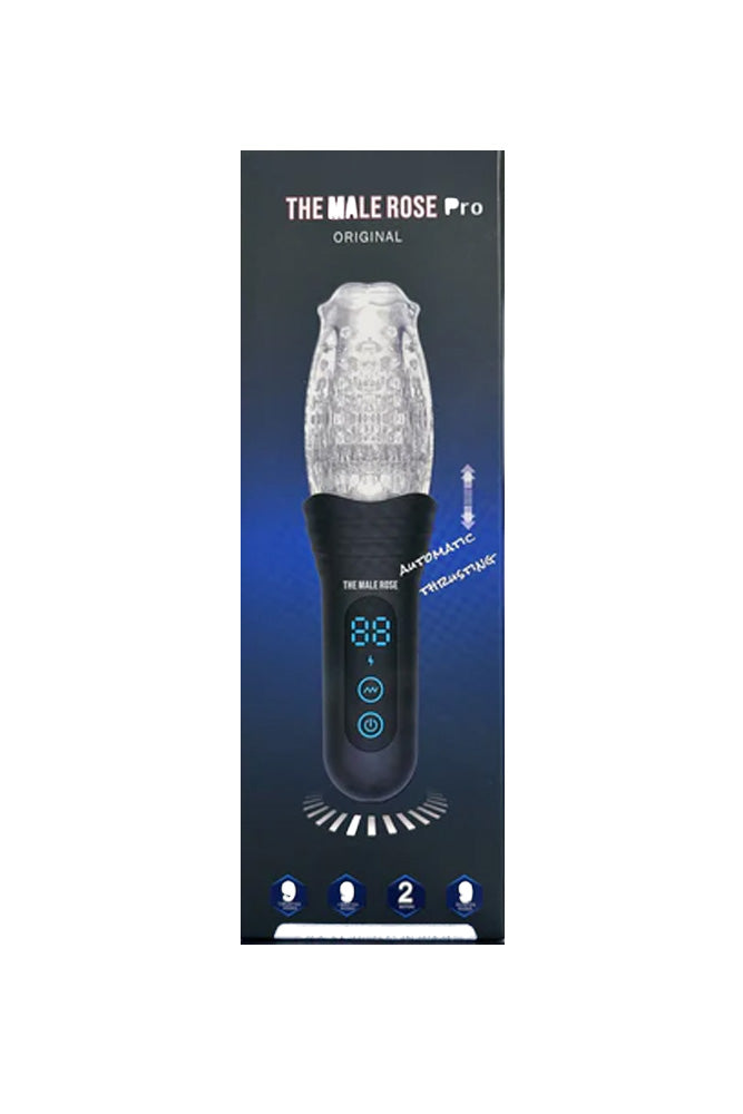 The Male Rose Pro - Gawk Gawk | Thrusting, Vibrating & Rotating Male Stroker - Stag Shop
