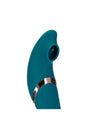 Swan - The Monarch Twisting Vibrator & Flickering Stimulator - Teal - Stag Shop