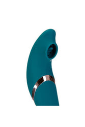 Swan - The Monarch Twisting Vibrator & Flickering Stimulator - Teal - Stag Shop