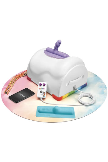 The Unicorn Premium Sex Machine - White - Stag Shop