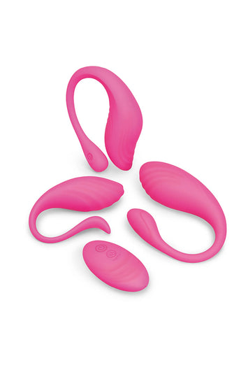 Together - Ménage À Trois Remote Controlled Orgy Egg Set - Stag Shop