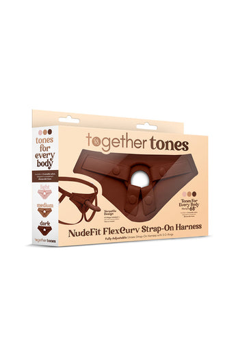 Together - NudeFit FlexCurv Strap-On Harness - Stag Shop