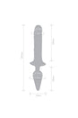 Electric Eel - Together - Double Pleasure Double Ended Dildo & Butt Plug - Stag Shop