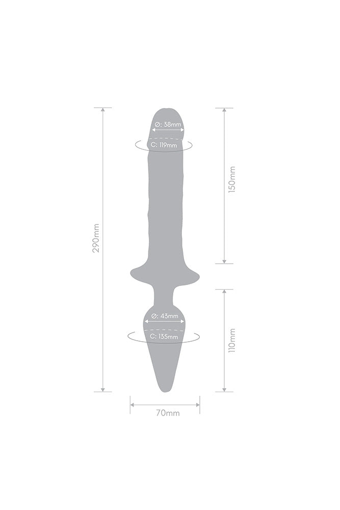 Electric Eel - Together - Double Pleasure Double Ended Dildo & Butt Plug - Stag Shop