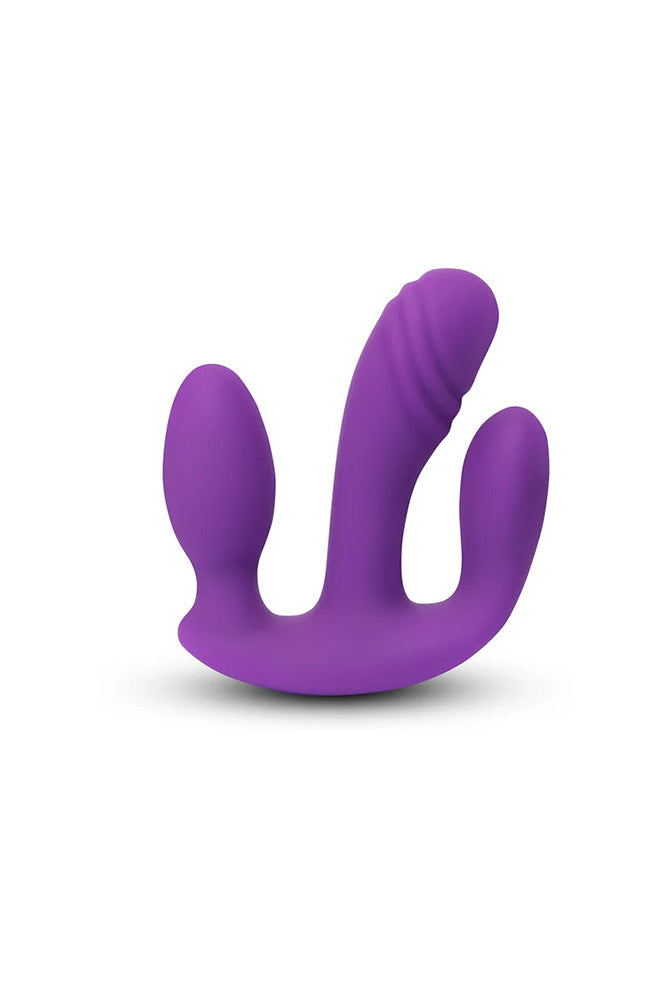 Electric Eel - Together - Blended Pleasure Remote Controlled Triple-Pronged Vibrator - Stag Shop
