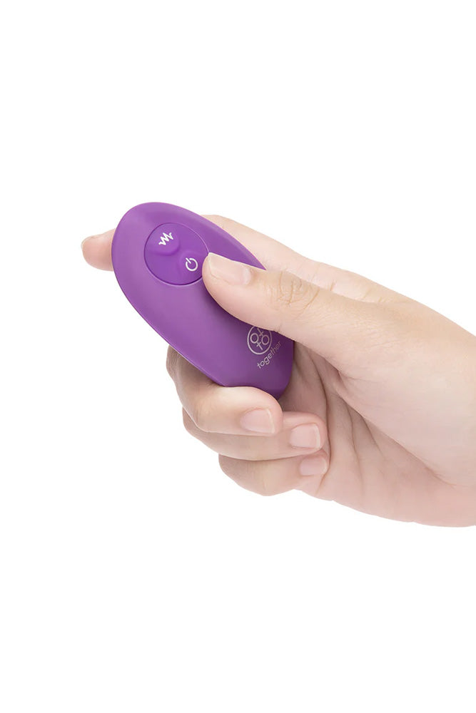 Electric Eel - Together - Blended Pleasure Remote Controlled Triple-Pronged Vibrator - Stag Shop