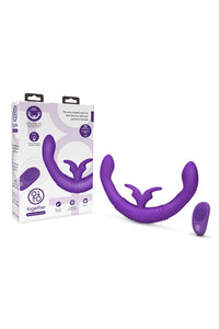 Thumbnail for Electric Eel - Together Double-Ended Remote Control Vibrating Dildo - Purple - Stag Shop