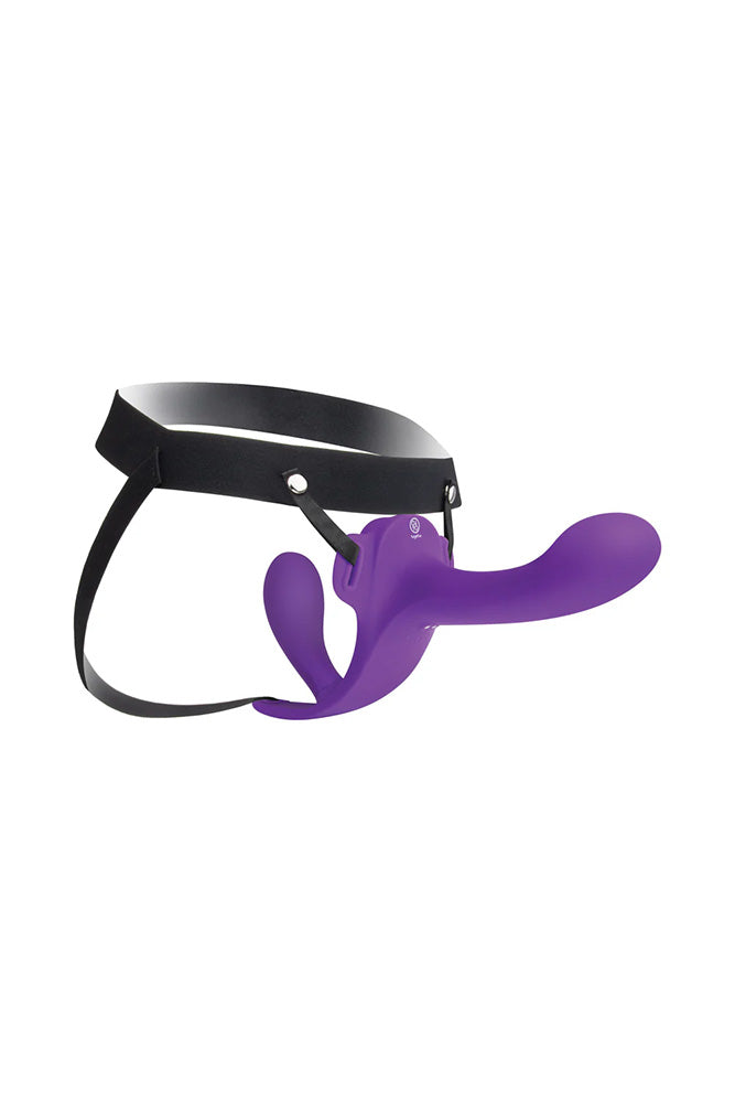 Electric Eel - Together - Lock-In Dual-Ended Vibrating Strap-On & Harness Set - Stag Shop