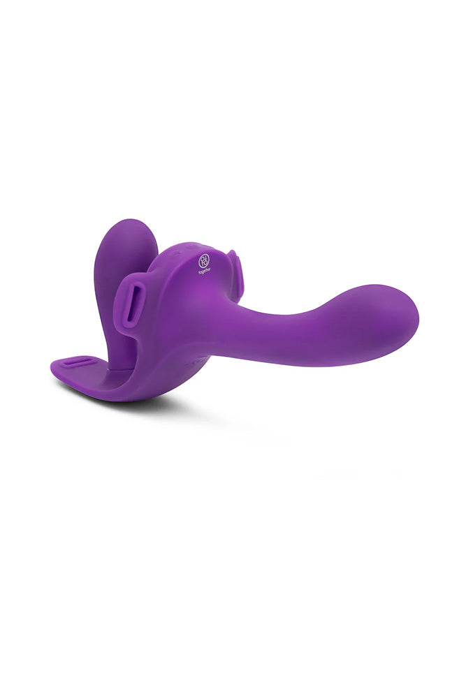 Electric Eel - Together - Lock-In Dual-Ended Vibrating Strap-On & Harness Set - Stag Shop