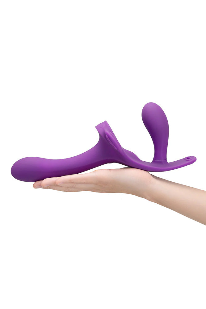 Electric Eel - Together - Lock-In Dual-Ended Vibrating Strap-On & Harness Set - Stag Shop