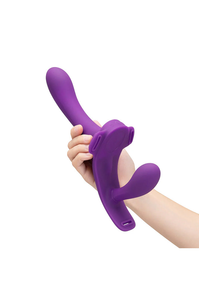 Electric Eel - Together - Lock-In Dual-Ended Vibrating Strap-On & Harness Set - Stag Shop