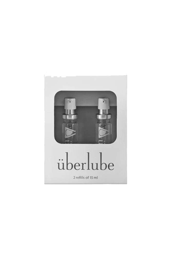 Uberlube - Premium Silicone Lubricant Good-To-Go Traveler REFILL - 2 x 15ml refills - Stag Shop