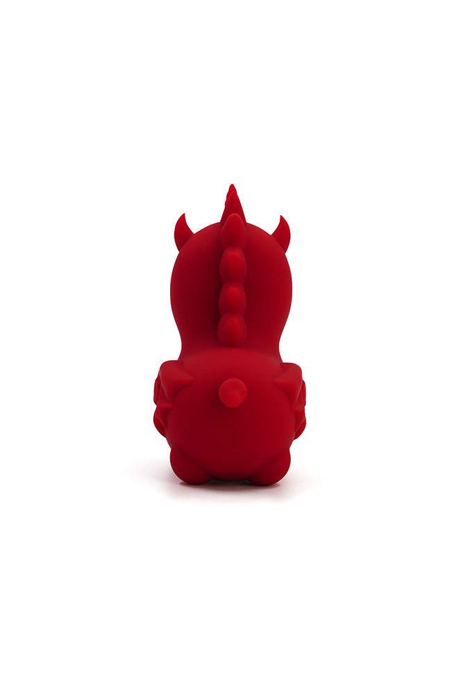 Creative Conceptions - Unihorn - Blaze Diablo Forked Tongue Vibrator - Red - Stag Shop