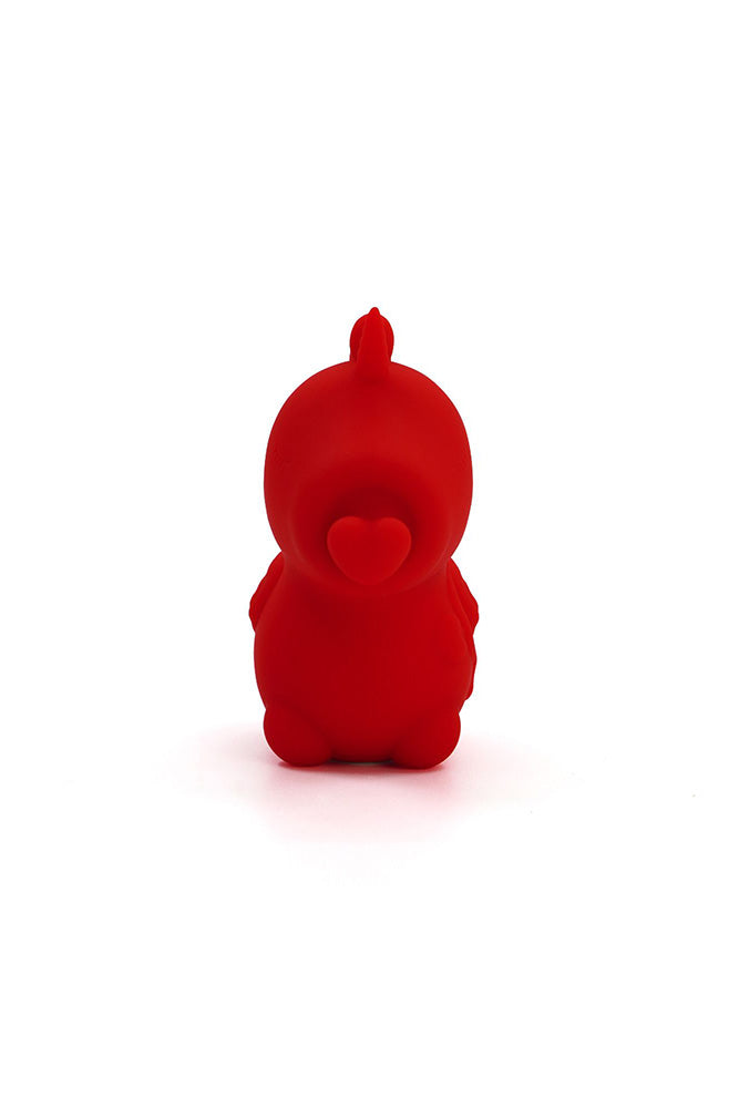 Creative Conceptions - Unihorn - Cupid's Beau Twirling Heart Tongue Vibrator - Red - Stag Shop