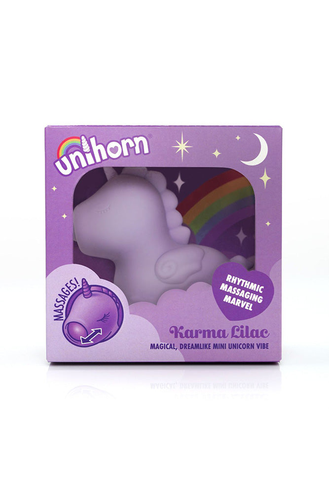 Creative Conceptions - Unihorn - Karma Massaging Vibrator - Lilac - Stag Shop