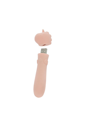 Creative Conceptions - Unihorn - Heart Throb USB Bullet Vibrator - Stag Shop