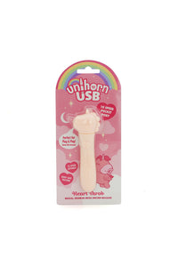 Thumbnail for Creative Conceptions - Unihorn - Heart Throb USB Bullet Vibrator