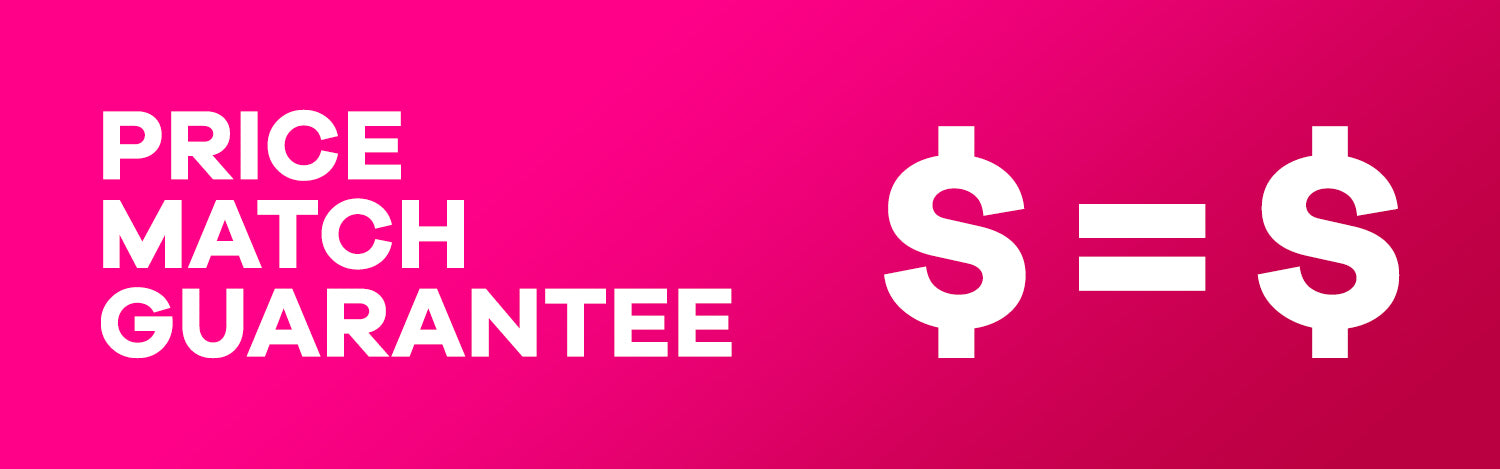 Check out our Price Match Guarantee