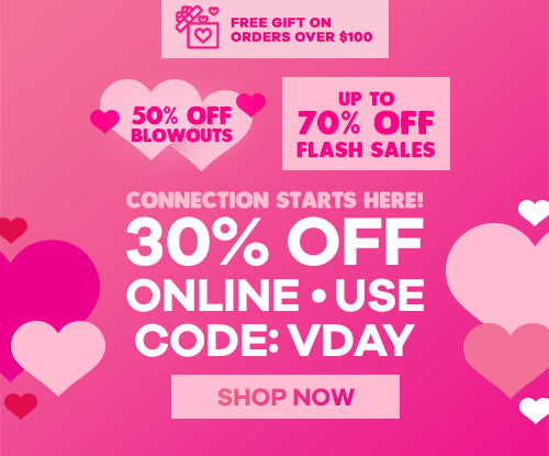 Valentine's  Sale - Connection Starts Here! - 30% Off Regular Priced Item! Use Coupon Code: VDAY - Shop Now - Valid Until February 16th 11:59PM EST