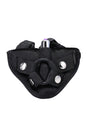 Tantus - Vibrating Velvet Strap-on Harness - Assorted Colours - Stag Shop