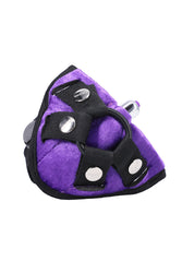 Tantus - Vibrating Velvet Strap-on Harness - Assorted Colours - Stag Shop