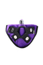 Tantus - Vibrating Velvet Strap-on Harness - Assorted Colours - Stag Shop