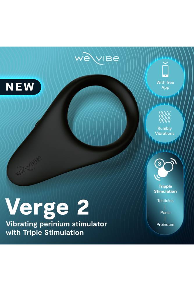 We-Vibe - Verge 2 - Vibrating Cock Ring - Stag Shop