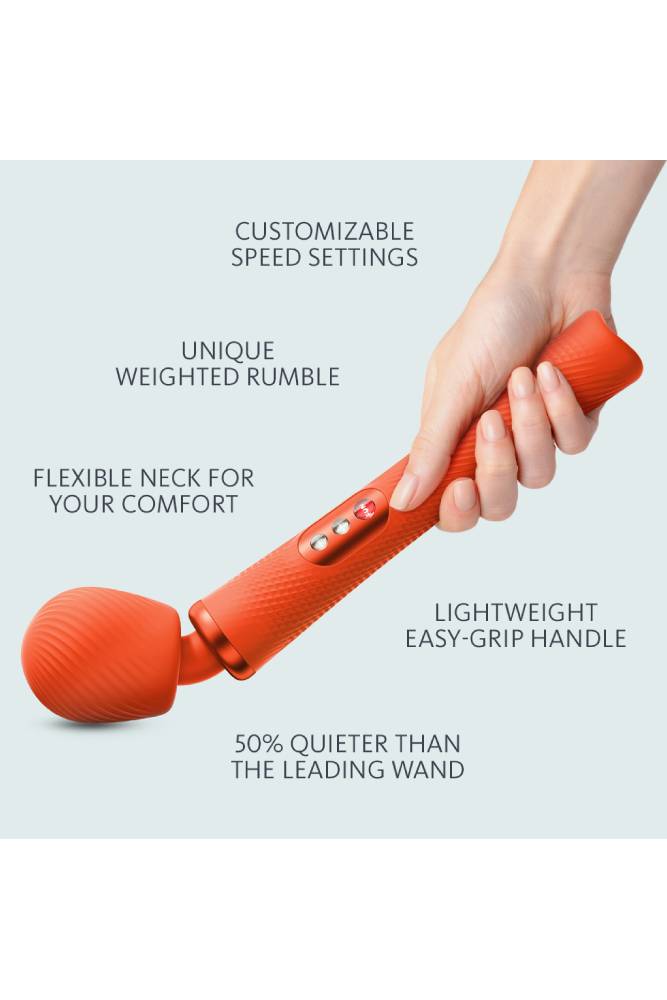 Fun Factory - Vim Rechargeable Massage Wand - Blue - Stag Shop