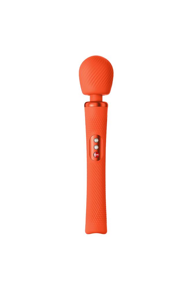 Fun Factory - Vim Rechargeable Massage Wand - Orange - Stag Shop