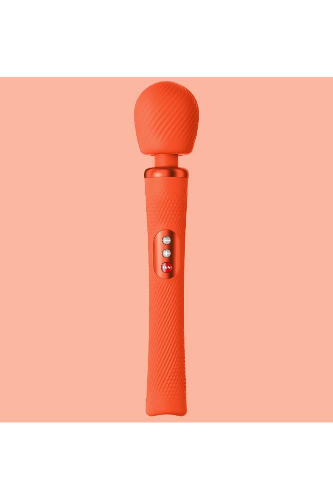 Fun Factory - Vim Rechargeable Massage Wand - Orange - Stag Shop